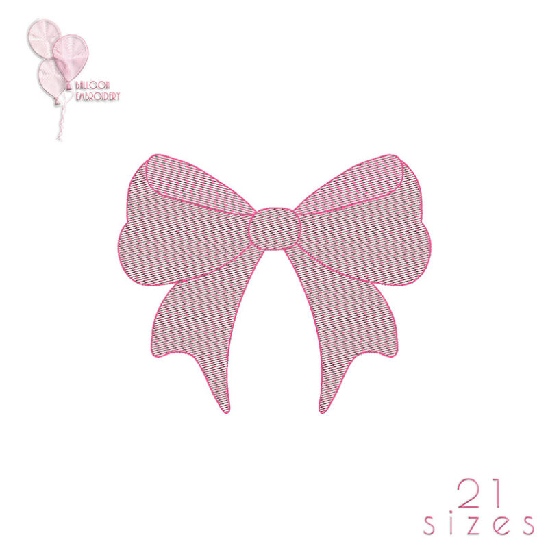 Bow Machine Embroidery design files
