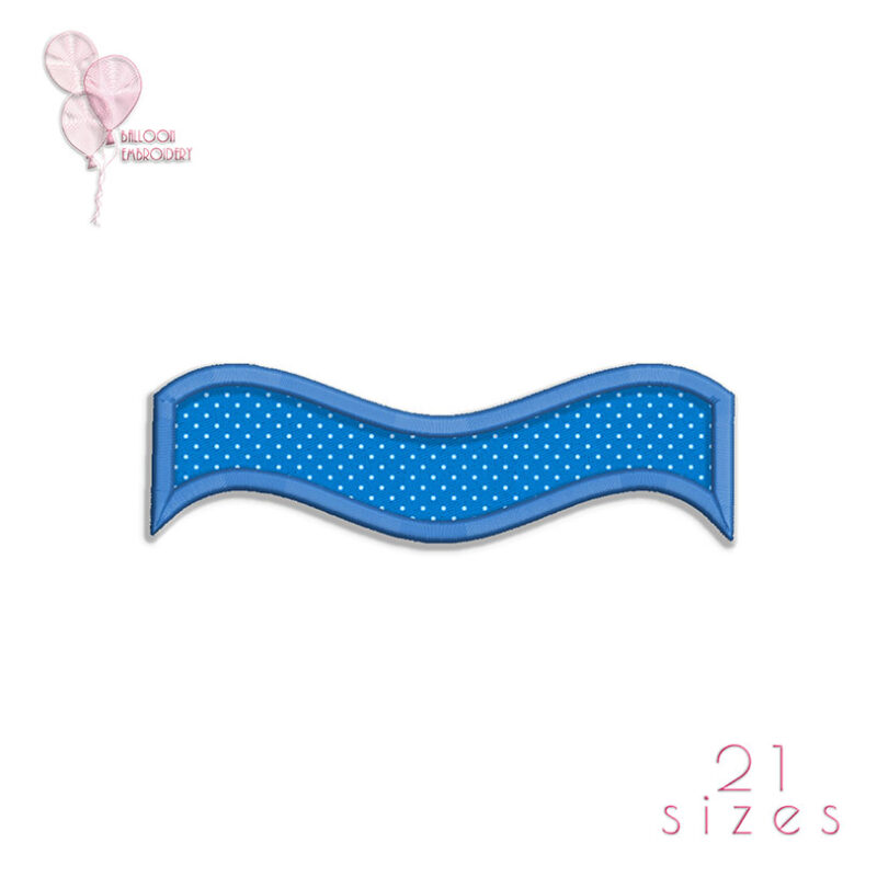 Monogram Frame Border Applique Embroidery design files