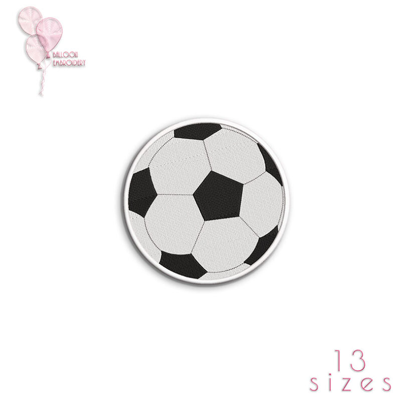 Socker Football Ball Sport Embroidery Machine design